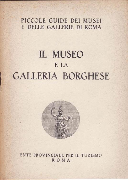 Il museo e la galleria borghese - copertina