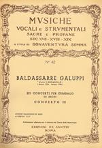 Sei concerti per cembalo ed archi, concerto III