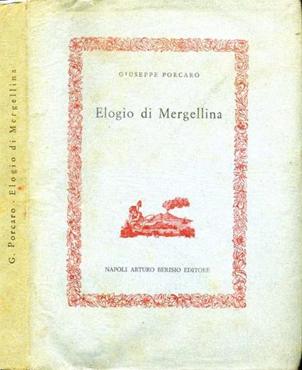 Elogio di Mergellina - Giuseppe Porcaro - copertina