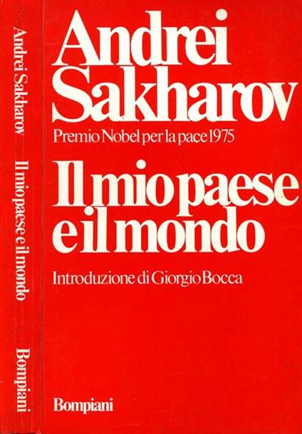 Il Mio Paese e Il Mondo - Andrej Sacharov - copertina