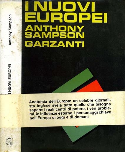 I Nuovi Europei - Anthony Sampson - copertina