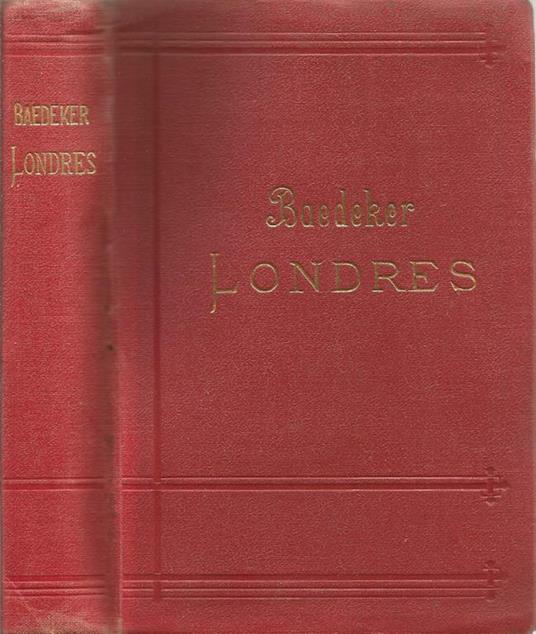 Londres et ses Environs - Karl Baedeker - copertina