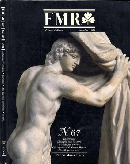 Fmr del 1988 - Franco Maria Ricci - copertina