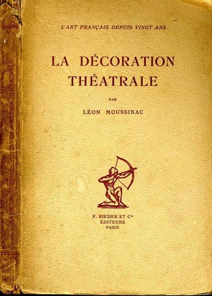 La Decoration Theatrale - Léon Moussinac - copertina