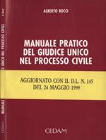 Manuale pratico del giudice unico nel processo civile