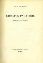 Giuseppe Paratore. Appunti per una biografie