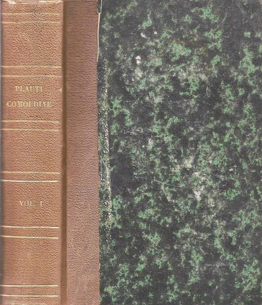 Plauti Comoediae - T. Maccio Plauto - copertina