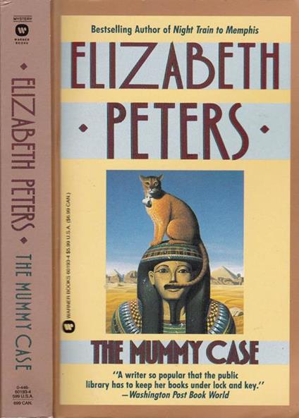 The mummy case - Elizabeth Peters - copertina
