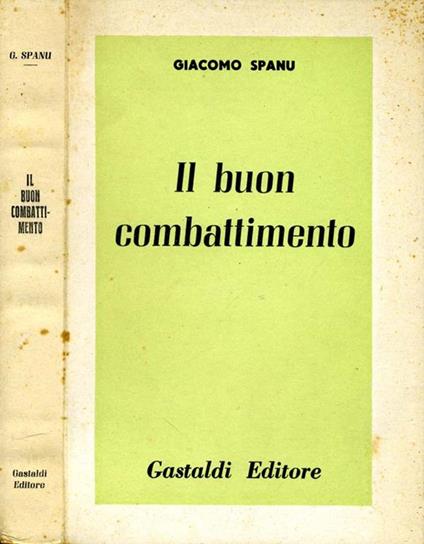 Il Buon Combattimento - Giacomo Spanu - copertina