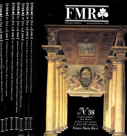 Fmr - Franco Maria Ricci - copertina