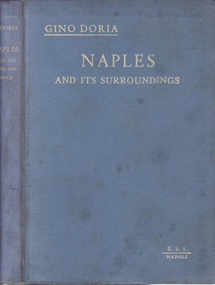 Naple and its surroundings - Gino Doria - copertina