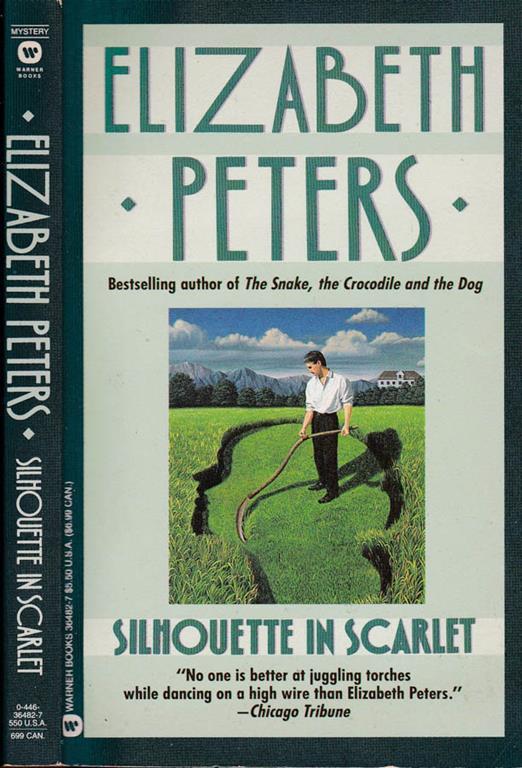 Silhouette in scarlet - Elizabeth Peters - copertina
