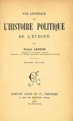 Vue generale de l'histoire politique de l'europe