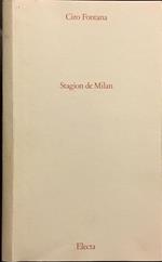 Stagion de Milan. Poesie milanesi
