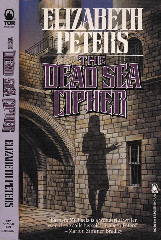 The dead sea cipher - Elizabeth Peters - copertina