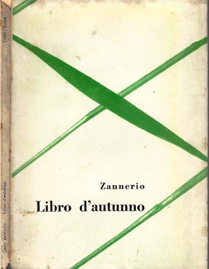 Libro d'autunno - C. Zannerio - copertina