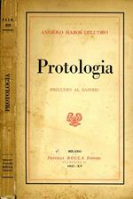 Protologia. (preludio al sapere)