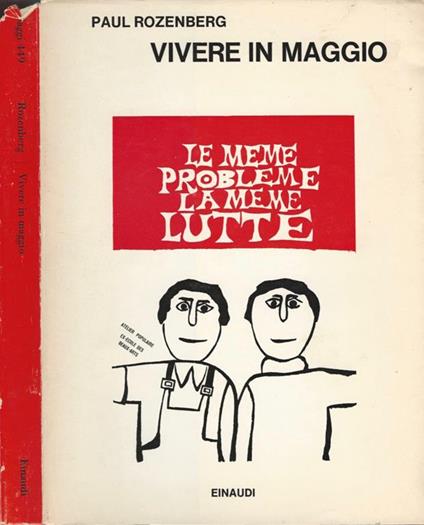 Vivere in maggio - Paul Rozenberg - copertina