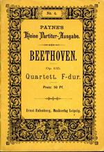 Op. 135. Quartett f-dur