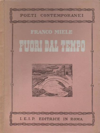 Fuori dal tempo - Franco Miele - copertina