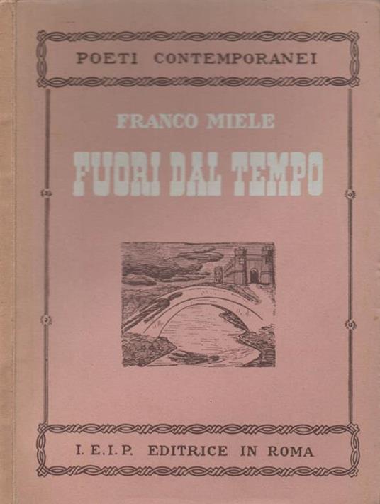Fuori dal tempo - Franco Miele - copertina