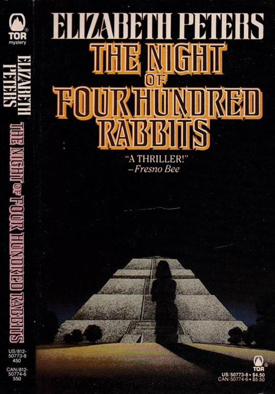 The night of four hundred rabbits - Elizabeth Peters - copertina