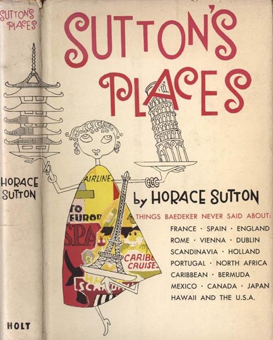 Sutton's Places - Horace Sutton - copertina