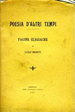 Poesia d'Altri Tempi. Pagine elegiache