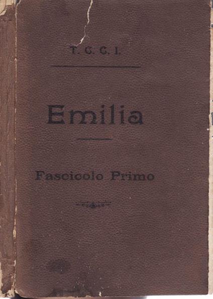 Emilia - Luigi V. Bertarelli - copertina