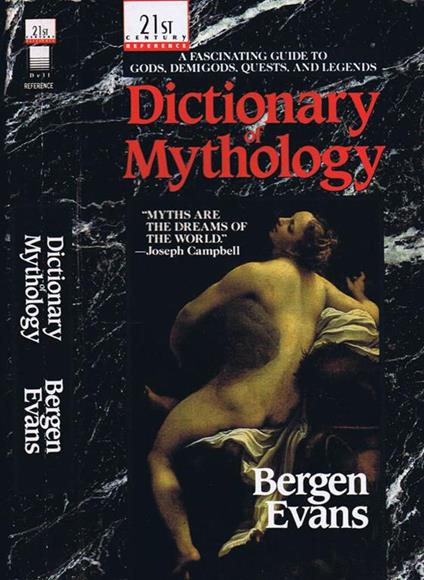 Dictionary of Mythology - Evans Bergen - copertina
