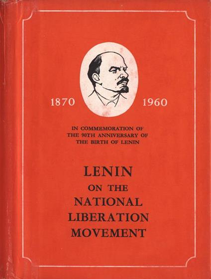 On the National Liberation Movement - Lenin - copertina