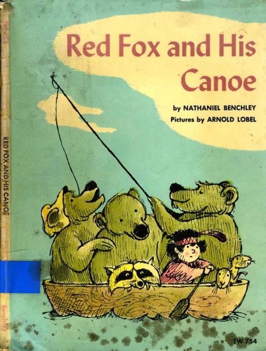 Red Fox and His Canoe - Nathaniel Benchley - copertina