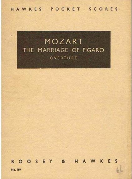 The marriage of figaro. Las bodas de figaro overture - Wolfgang Amadeus Mozart - copertina