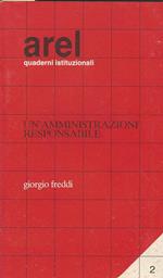 Un' amministrazione responsabile