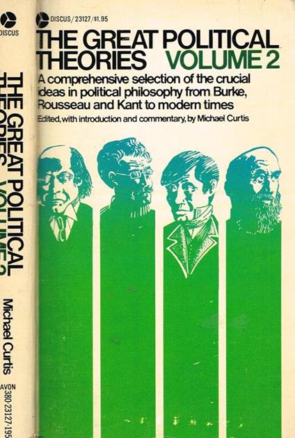 The Great Political Theories Vol. 2 - Michael Curtis - copertina