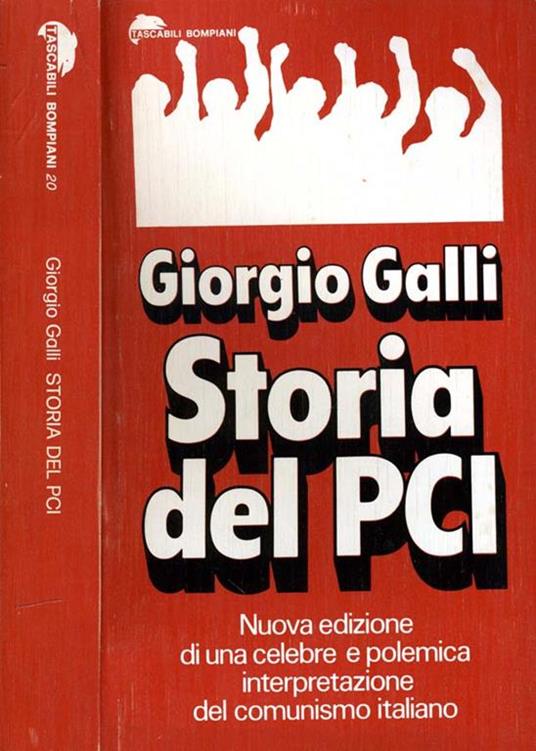 Storia del Pci - Giorgio Galli - copertina
