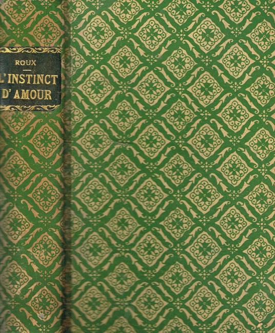 L' Instinct d'Amour - copertina