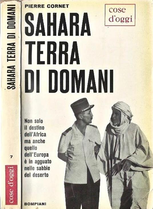 Sahara terra di domani - Pierre Cornet - copertina