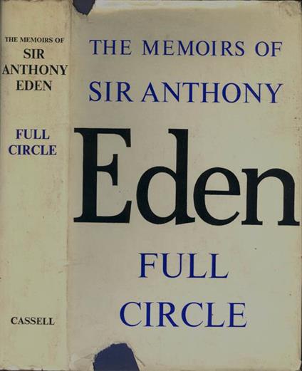 Full circle - Anthony Eden - copertina