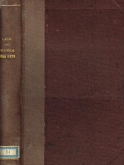 Scuola d'Arte - Andrea Calvi - copertina