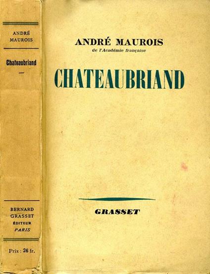 Chateaubriand - André Maurois - copertina