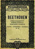 Streichquartett. Cis moll-op. 131