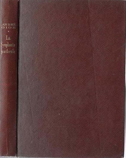 La symphonie pastorale - André Gide - copertina