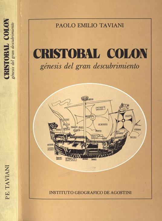 Cristobal Colon. Génesis del gran descubrimiento - Paolo E. Taviani - copertina