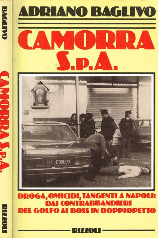 Camorra s.p.a - Adriano Baglivo - copertina