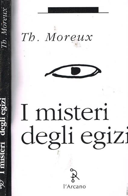 I misteri degli egizi - Thomas Moreux - copertina