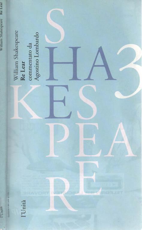 Re Lear - William Shakespeare - copertina