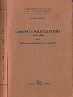 Corsivi di politica estera (1949-1968). Rivista di studi politici internazionali