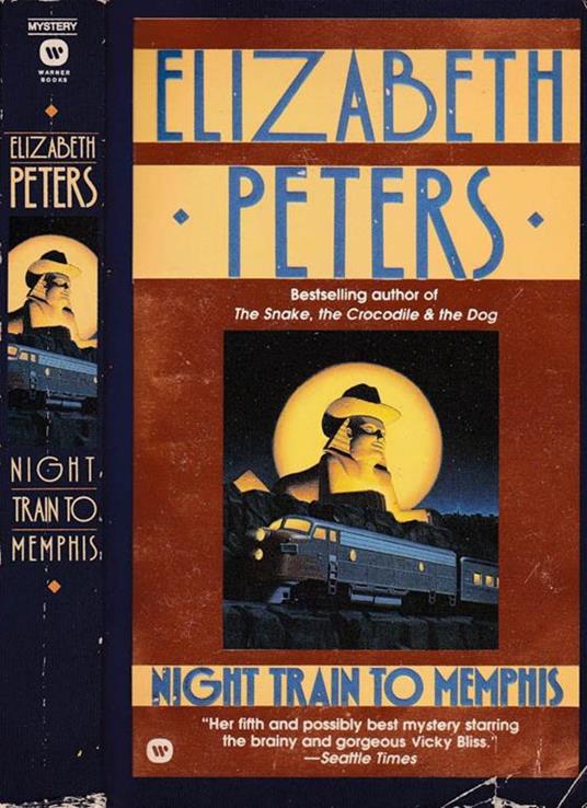 Night train to Memphis - Elizabeth Peters - copertina