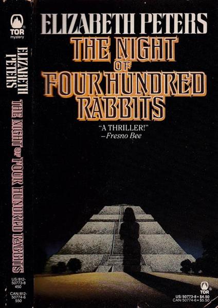 The night of four hundred rabbits - Elizabeth Peters - copertina